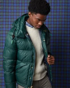 Aran Sweater In Ivory Wool/Baby Alpaca Blend 5 Aran Sweater In Ivory Wool/Baby Alpaca Blend -HERNO || ULLA JOHNSON || A.P.C. Shop M HOLIDAY 23 CATALOG PDP 11