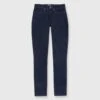 Straight Leg 5-Pocket Jean In Indigo Stretch Denim