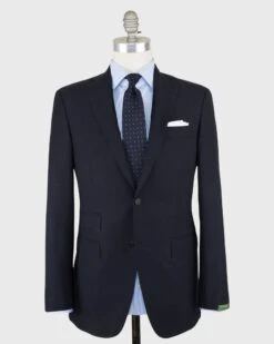 Kincaid No. 3 Suit In Navy High-Twist