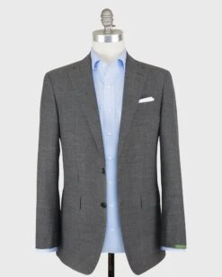 Kincaid No. 3 Suit In Mid-Grey High-Twist 7 Kincaid No. 3 Suit In Mid-Grey High-Twist -HERNO || ULLA JOHNSON || A.P.C. Shop S38453 2