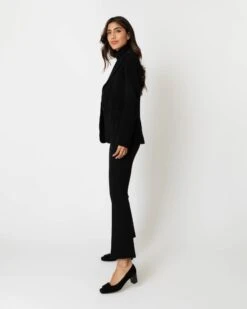 Parker Jacket In Black Wool Pique 9 Parker Jacket In Black Wool Pique -HERNO || ULLA JOHNSON || A.P.C. Shop S44495 3