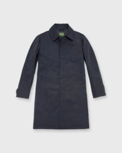 Cashball Traveler's Trench In Navy Nylon