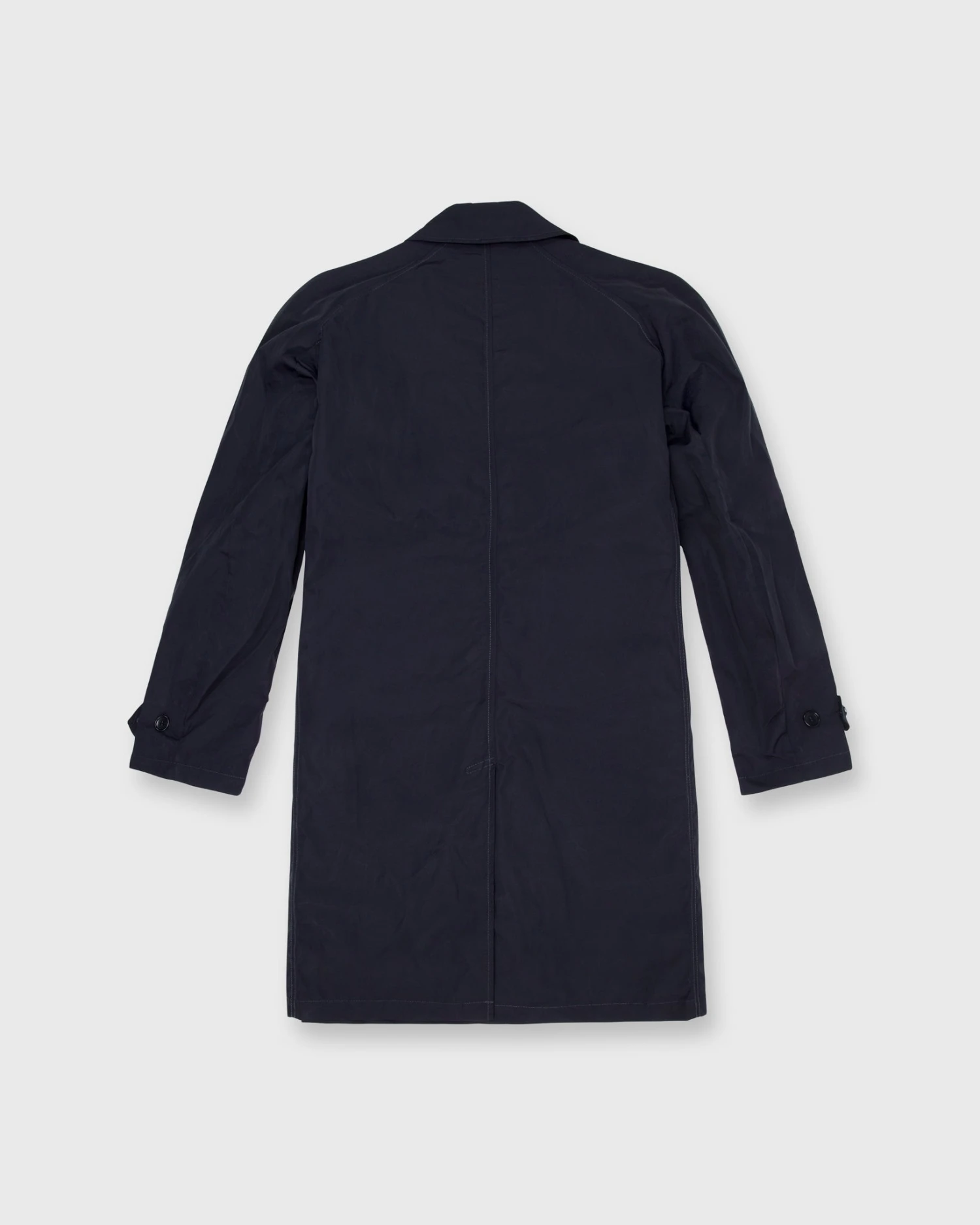 Traveler's Trench In Navy Nylon 3 Traveler's Trench In Navy Nylon - Image 3