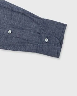 Otto Handmade Sport Shirt In Medium Washed Indigo Chambray 10 Otto Handmade Sport Shirt In Medium Washed Indigo Chambray -HERNO || ULLA JOHNSON || A.P.C. Shop S51011 5
