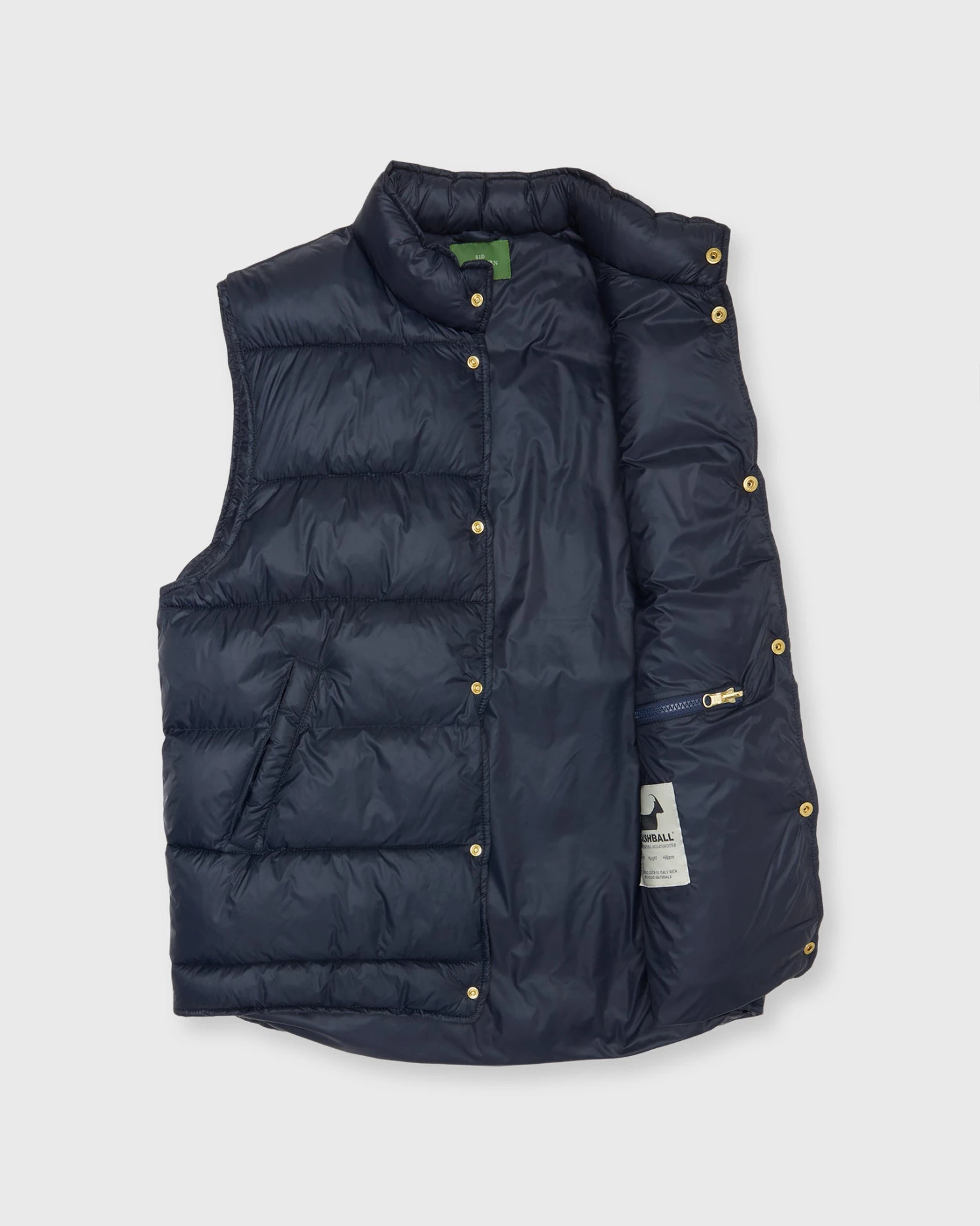 Cashball Traveler's Vest In Navy Nylon 2 Cashball Traveler's Vest In Navy Nylon - Image 2