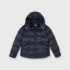 Cashball Jacket In Navy Nylon