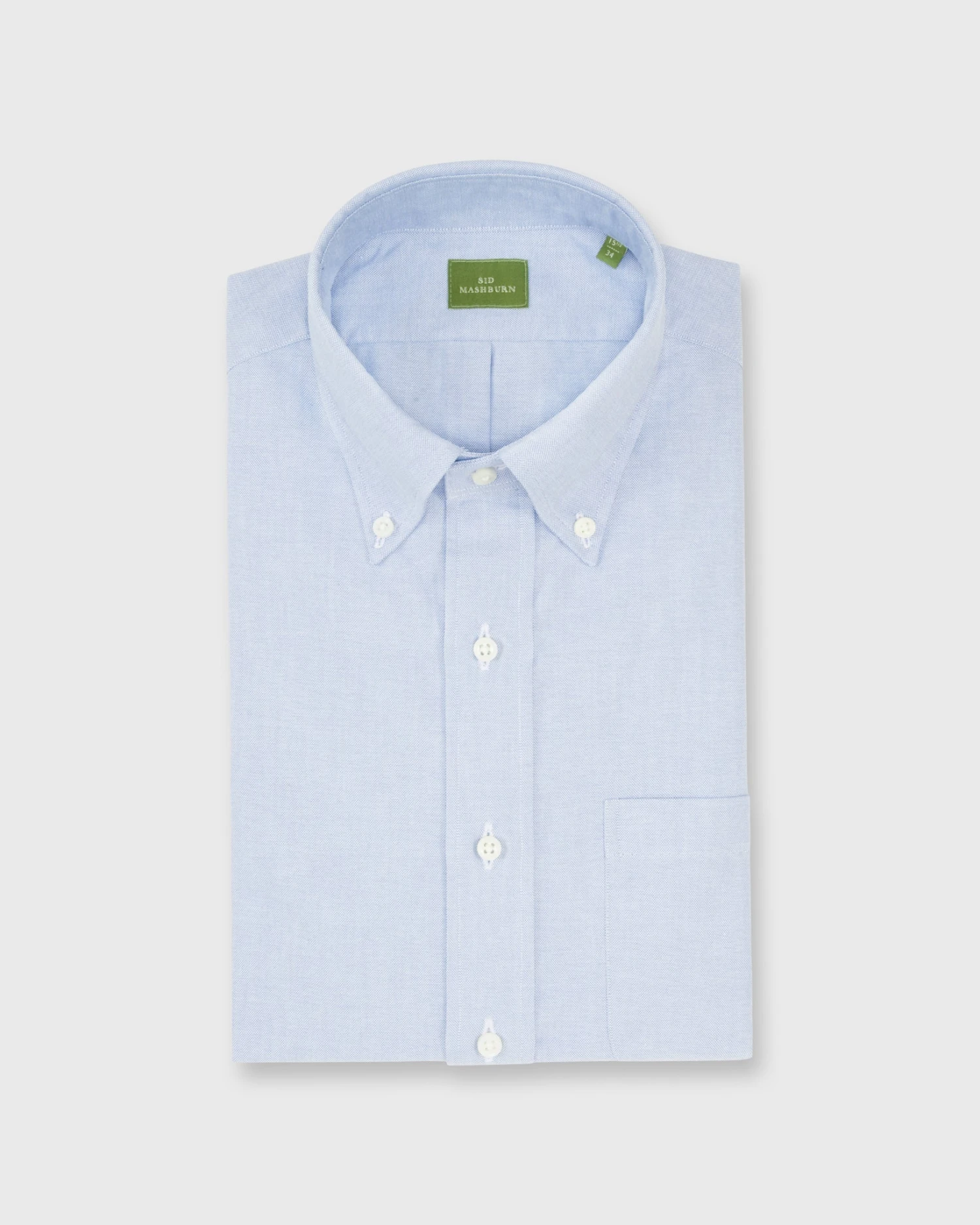 Button-Down Dress Shirt In Blue Oxford 1 Button-Down Dress Shirt In Blue Oxford