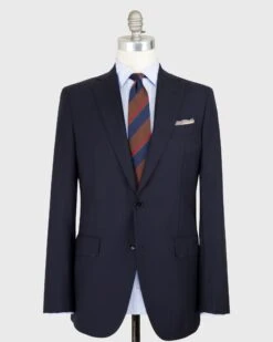 Kincaid No. 2 Suit In Navy Plainweave