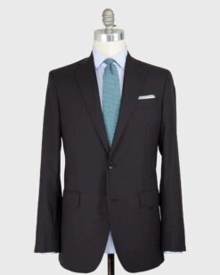 Kincaid No. 2 Suit In Charcoal Plainweave