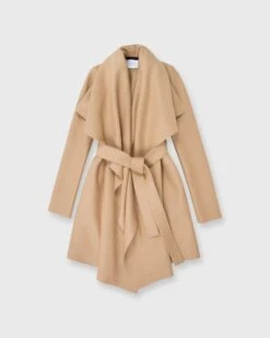 Blanket Coat In Tan