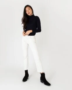 Classic Jean In White 8 Classic Jean In White -HERNO || ULLA JOHNSON || A.P.C. Shop S61267 4