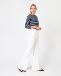 Fuji Jeans In Natural White 9 Fuji Jeans In Natural White -HERNO || ULLA JOHNSON || A.P.C. Shop S63314 5