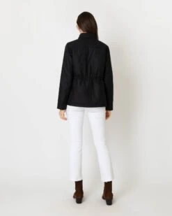 Quilted M65 Jacket In Charcoal Flannel 13 Quilted M65 Jacket In Charcoal Flannel -HERNO || ULLA JOHNSON || A.P.C. Shop S64878 6