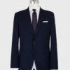 Kincaid No. 4 Suit In Navy Escorial Wool Plainweave