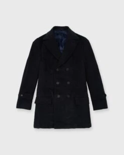 Peacoat In Navy Moleskin