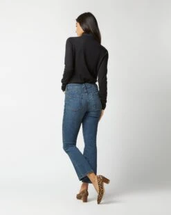 Superfine Funnel-Neck Sweater In Black Cashmere 12 Superfine Funnel-Neck Sweater In Black Cashmere -HERNO || ULLA JOHNSON || A.P.C. Shop S6853 679