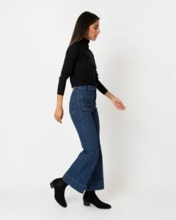 St Monica Cropped Jean In Vintage 95 -HERNO || ULLA JOHNSON || A.P.C. Shop S69257 4