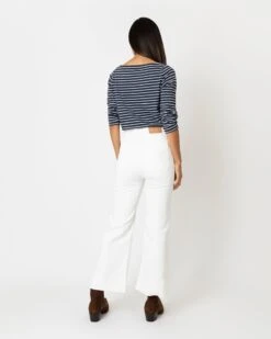 St Monica Cropped Jean In Natural White -HERNO || ULLA JOHNSON || A.P.C. Shop S69258 2
