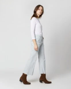 The Roller Crop Prep Fray Jean In Ballad Blue -HERNO || ULLA JOHNSON || A.P.C. Shop S70805 4148