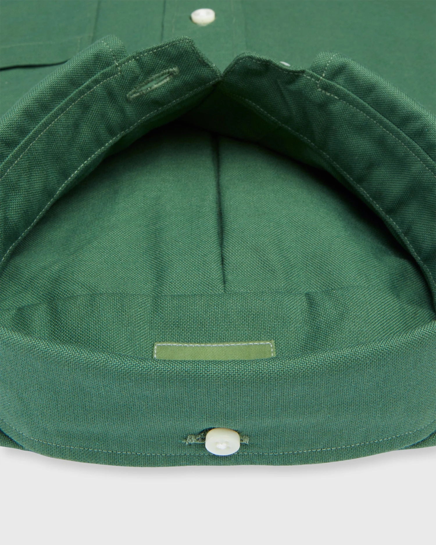 Button-Down Sport Shirt In Green Oxford 3 Button-Down Sport Shirt In Green Oxford - Image 3