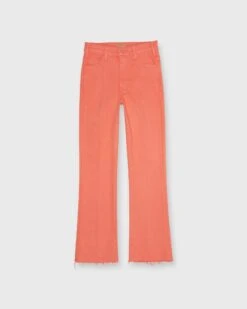The Hustler Ankle Fray Jean In Persimmon