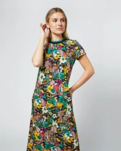 Sporty Swing Dress In Temples Jersey -HERNO || ULLA JOHNSON || A.P.C. Shop S71135 144