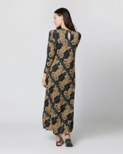 Drifter Dress In Tiger Tiles Black Jersey 13 Drifter Dress In Tiger Tiles Black Jersey -HERNO || ULLA JOHNSON || A.P.C. Shop S71140 282