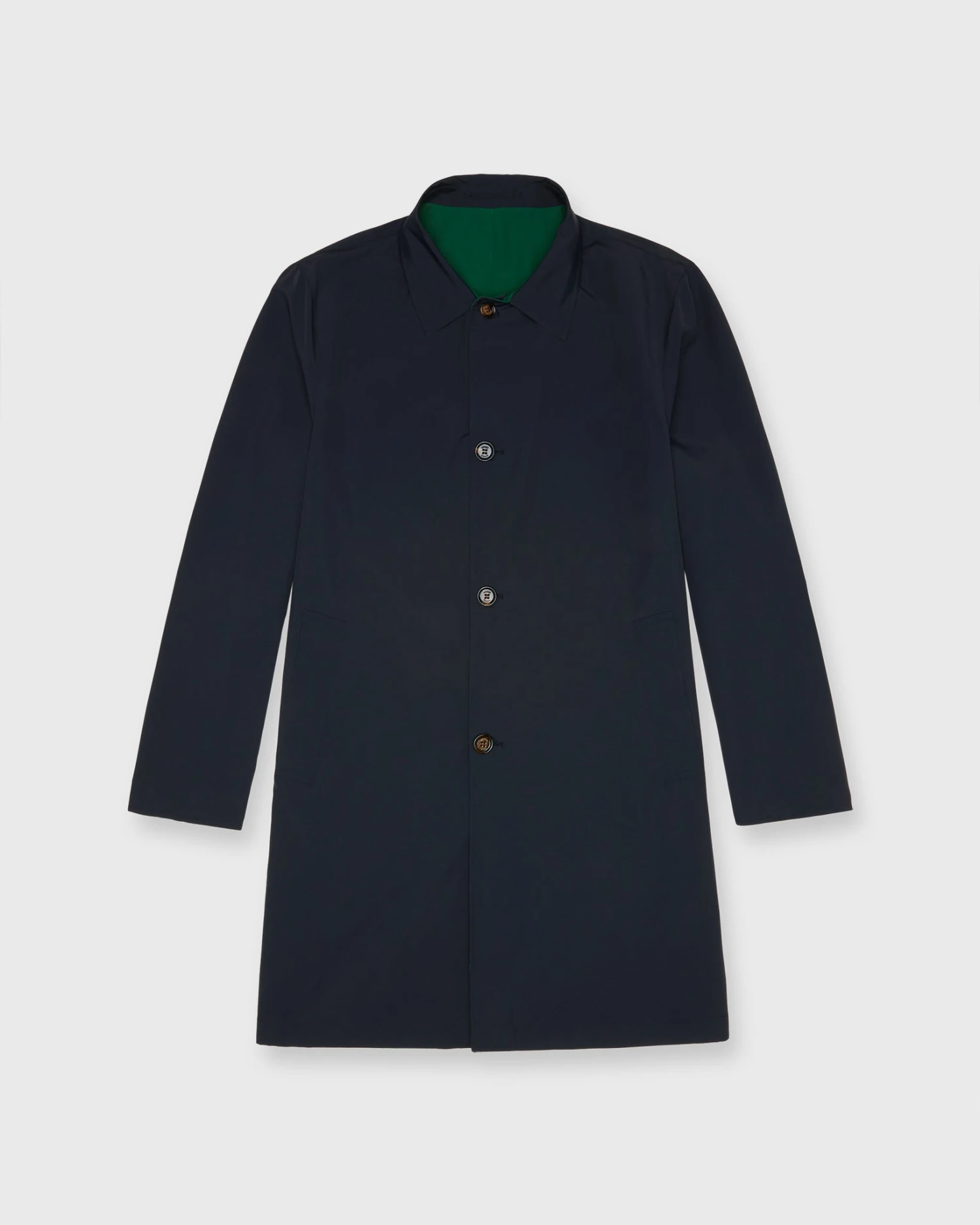 Ben Reversible Jacket In Navy/Green 1 Ben Reversible Jacket In Navy/Green