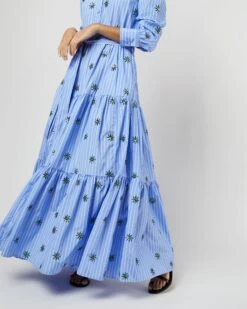 Bellini Dress In Third Eye Embroidered Popeline -HERNO || ULLA JOHNSON || A.P.C. Shop S71231 1001