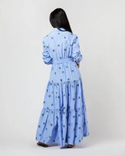 Bellini Dress In Third Eye Embroidered Popeline -HERNO || ULLA JOHNSON || A.P.C. Shop S71231 912