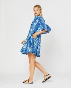 Choux Dress In Costiera Summer Popeline -HERNO || ULLA JOHNSON || A.P.C. Shop S71233 22