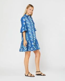 Choux Dress In Costiera Summer Popeline -HERNO || ULLA JOHNSON || A.P.C. Shop S71233 32