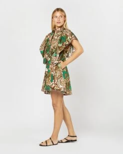 Scooter Dress In Anemone Pink Summer Popeline 10 Scooter Dress In Anemone Pink Summer Popeline -HERNO || ULLA JOHNSON || A.P.C. Shop S71237 706