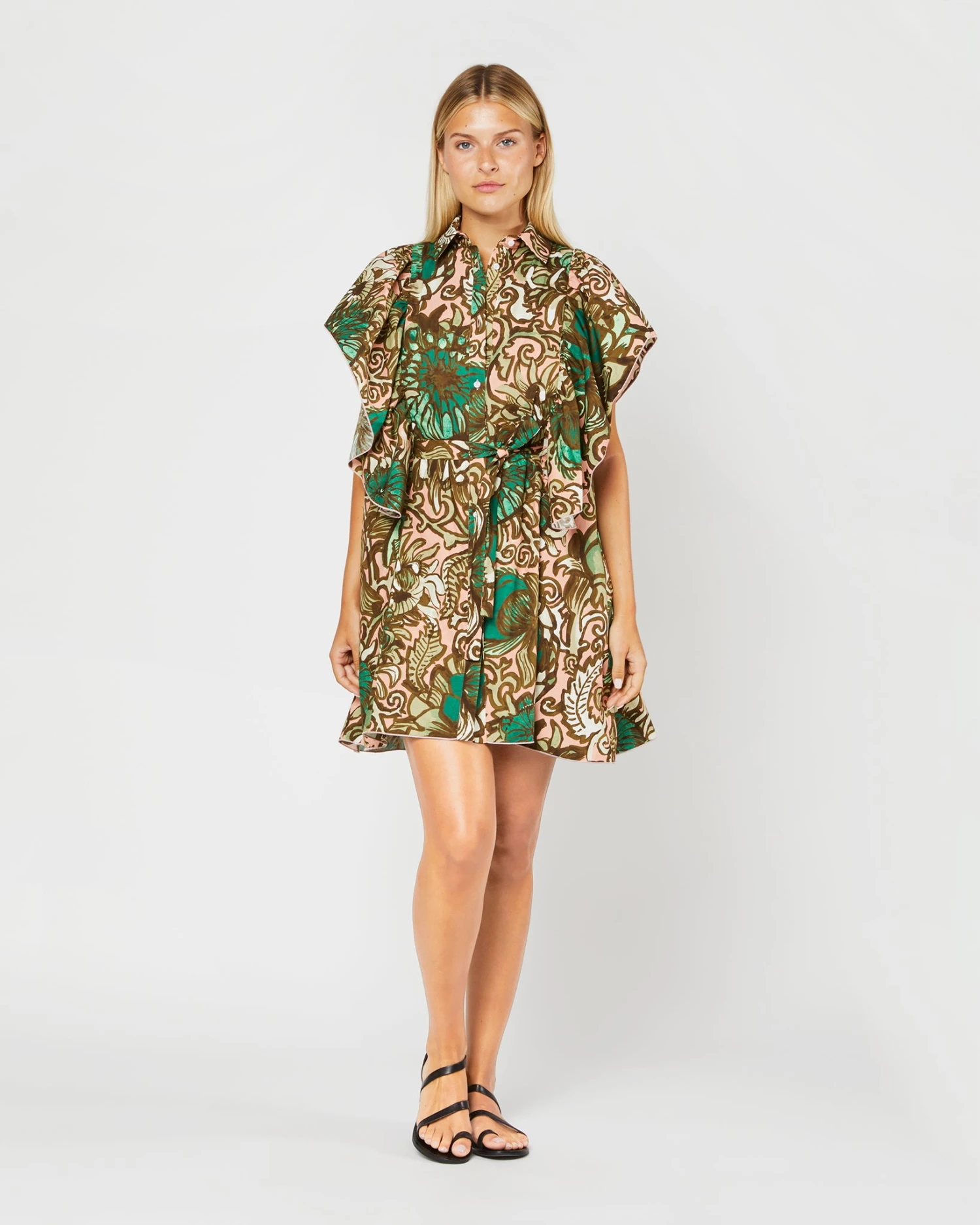 Scooter Dress In Anemone Pink Summer Popeline 7 Scooter Dress In Anemone Pink Summer Popeline - Image 7