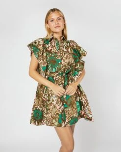 Scooter Dress In Anemone Pink Summer Popeline 9 Scooter Dress In Anemone Pink Summer Popeline -HERNO || ULLA JOHNSON || A.P.C. Shop S71237 767