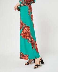 Long Sleeve Swing Dress In Anemone Ghirlanda Sablé 15 Long Sleeve Swing Dress In Anemone Ghirlanda Sablé -HERNO || ULLA JOHNSON || A.P.C. Shop S71243 343