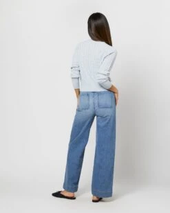 Cable Cardigan In Frost Cashmere 13 Cable Cardigan In Frost Cashmere -HERNO || ULLA JOHNSON || A.P.C. Shop S71439 3742