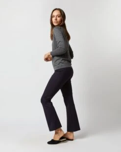 Alida Turtleneck Sweater In Thunder Cashmere -HERNO || ULLA JOHNSON || A.P.C. Shop S71440 1232