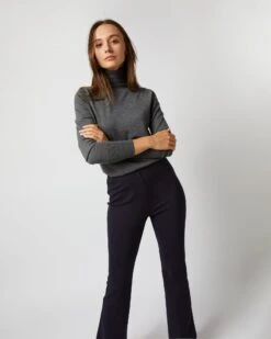 Alida Turtleneck Sweater In Thunder Cashmere -HERNO || ULLA JOHNSON || A.P.C. Shop S71440 1321