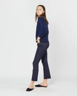 Eli Mid-Gauge Crewneck Sweater In Bright Navy Cashmere 10 Eli Mid-Gauge Crewneck Sweater In Bright Navy Cashmere -HERNO || ULLA JOHNSON || A.P.C. Shop S71446 4739