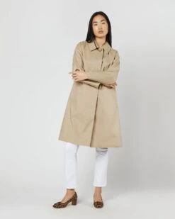 Mackintosh Banton Coat In Fawn