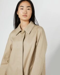 Mackintosh Banton Coat In Fawn -HERNO || ULLA JOHNSON || A.P.C. Shop S71680 5778