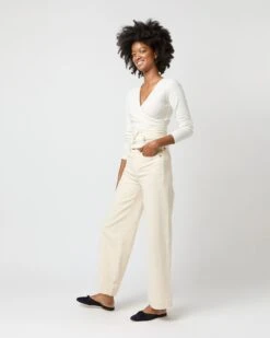 Ballerina Sweater In Starch Cotton/Cashmere -HERNO || ULLA JOHNSON || A.P.C. Shop S71891 2520