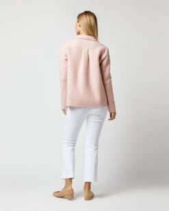 Fiona Shirt Jacket In Rose/Ivory Double-Faced Twill 12 Fiona Shirt Jacket In Rose/Ivory Double-Faced Twill -HERNO || ULLA JOHNSON || A.P.C. Shop S71907 570