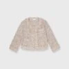 Kiki Jacket In Blush Multi Sparkle Tweed