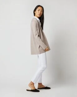 Bernadette Jacket In Heather Stone Merino Wool -HERNO || ULLA JOHNSON || A.P.C. Shop S71941 4205