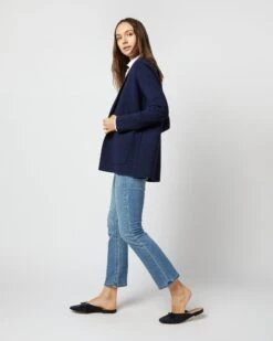 Bernadette Jacket In Navy Merino Wool -HERNO || ULLA JOHNSON || A.P.C. Shop S71942 2239