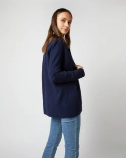 Bernadette Jacket In Navy Merino Wool -HERNO || ULLA JOHNSON || A.P.C. Shop S71942 2323