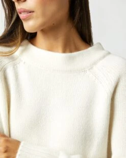 Golightly Sweater In Ivory Cashmere -HERNO || ULLA JOHNSON || A.P.C. Shop S72046 623