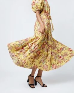 ULLA JOHNSON Olina Dress In Calla Lily -HERNO || ULLA JOHNSON || A.P.C. Shop S72100 587
